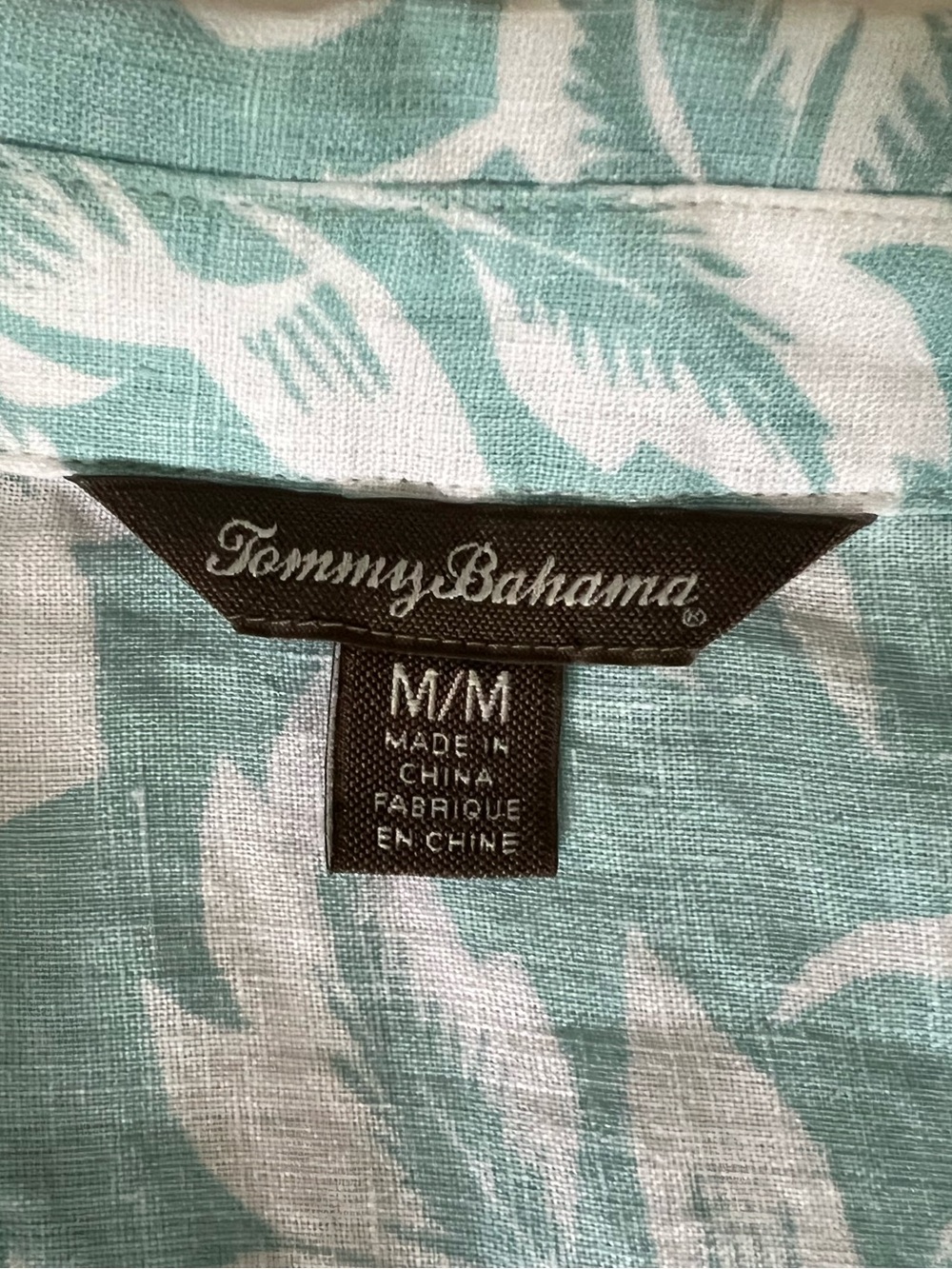 Tommy Bahama Sleeveless Floral Linen Collared Top - Picture 6 of 8